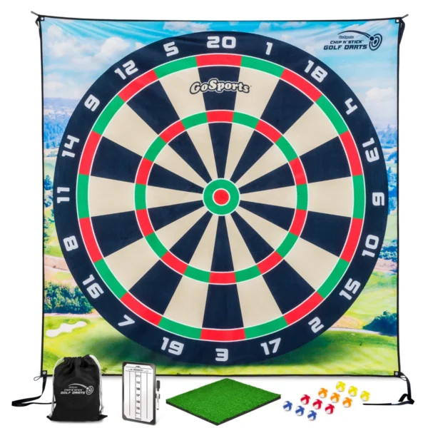 Gosports Golf Darts Chipping Game With Chip N' Stick Golf Balls